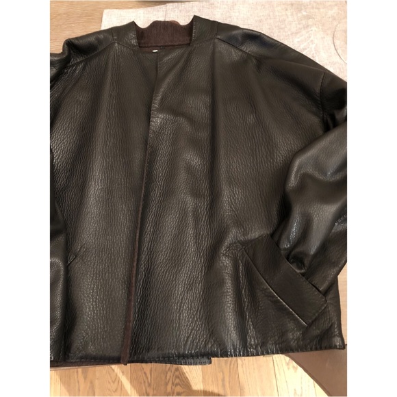 ❌SOLD❌ Hermes leather jacket - Picture 3 of 8